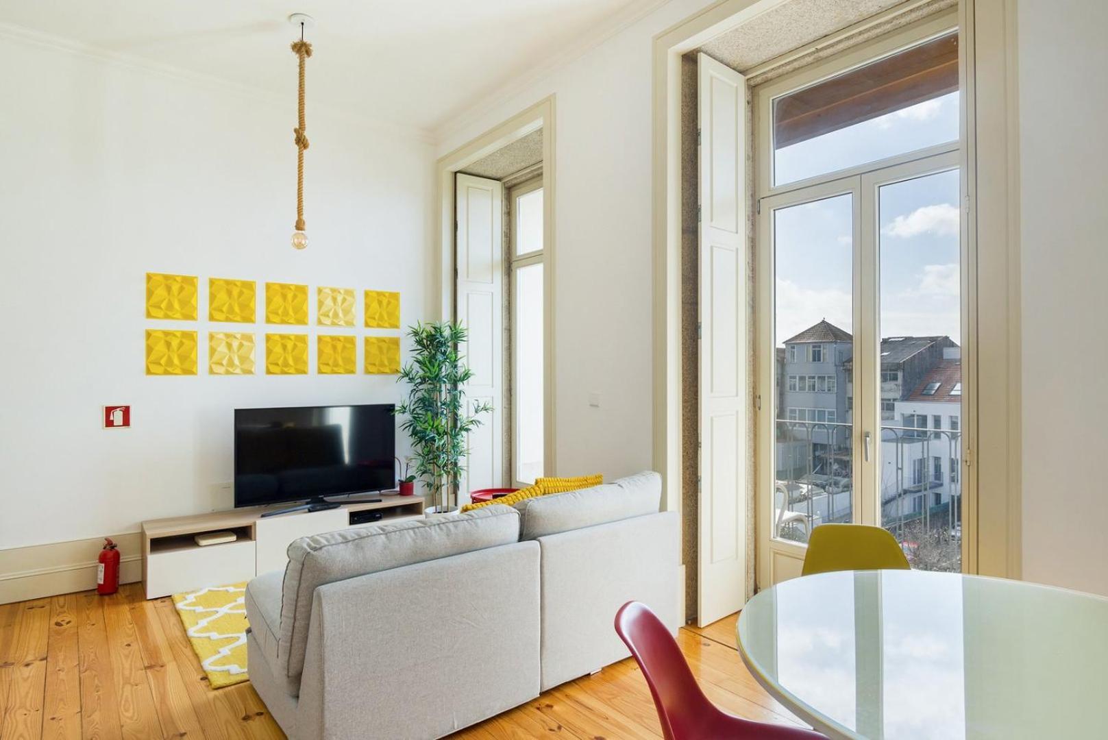 Апартаменты Guestready - Urban Oasis With Private Balcony Порту Экстерьер фото